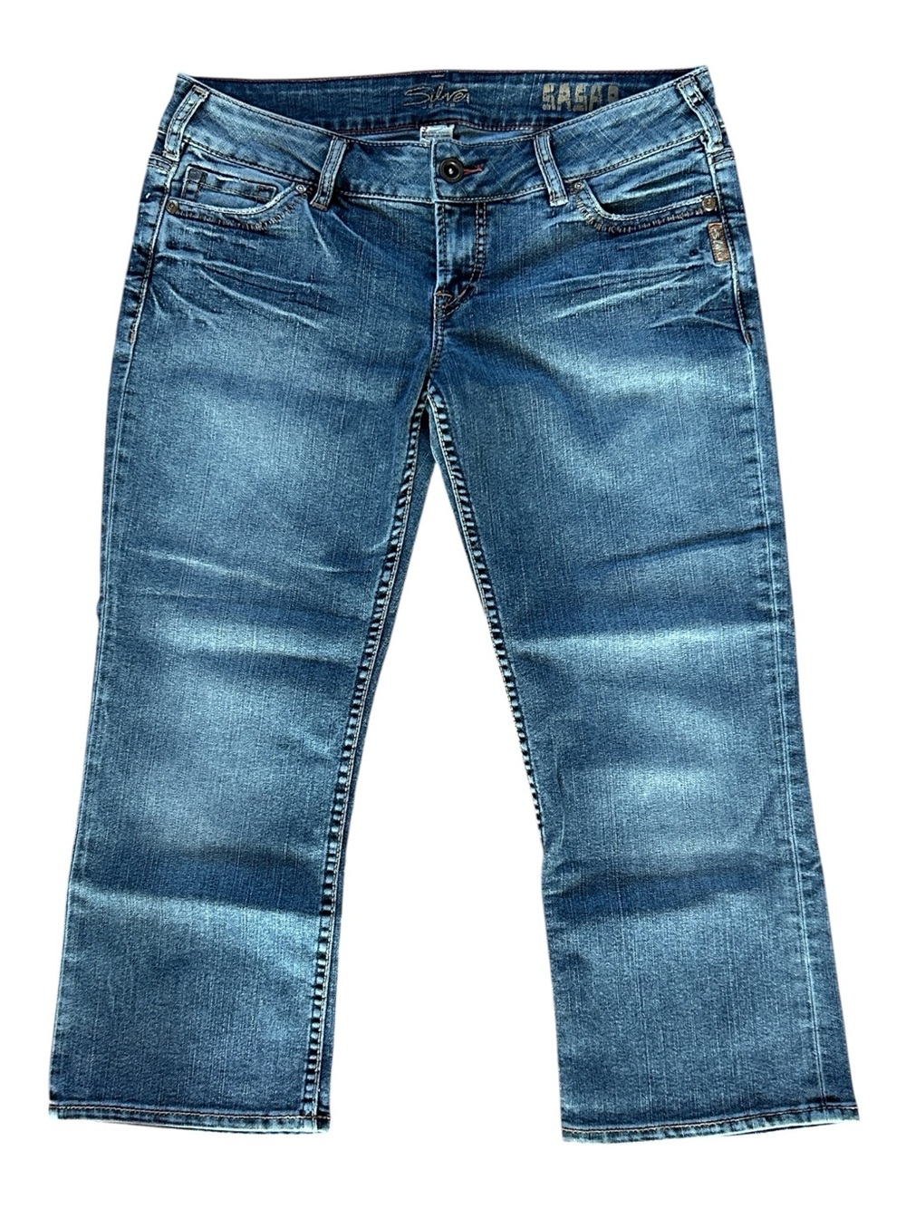 Silver Jeans Sasha Capri Jeans